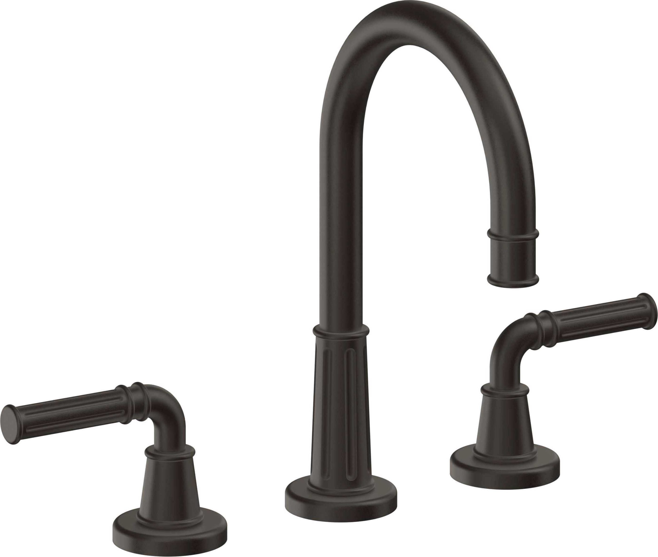 California Faucets - C102-ORB - 8" Widespread Lavatory Faucet - Oil Rubbed Bronze - Trousdale