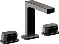 California Faucets - C202B-MBLK - 8" Widespread Lavatory Faucet - Matte Black - Doheny