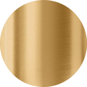 California Faucets - SH-162-16.25-LSG - 16" Diameter Ultra-Thin Round Showerhead - Lifetime Satin Gold (PVD)