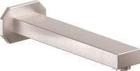 California Faucets - D-C2-SN - Deluxe Wall Tub Spout - Satin Nickel 