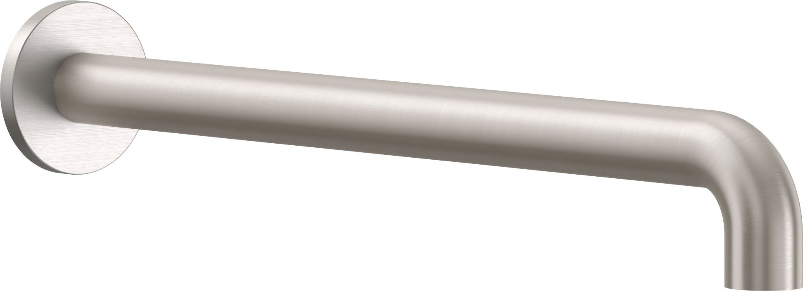 California Faucets - DE-52-52-SN - Deluxe Wall Tub Spout - Satin Nickel 