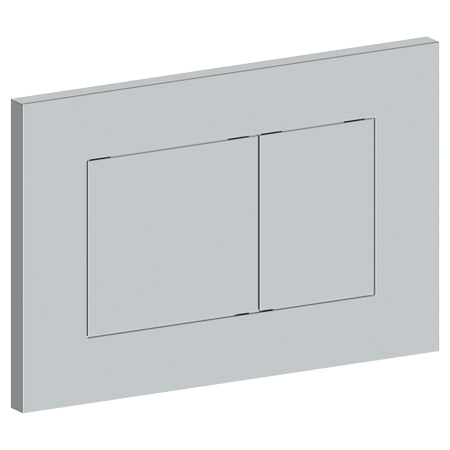 Rectangular Dual Flush Actuator Plate