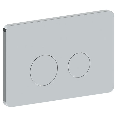 Rounded Dual Flush Actuator Plate