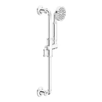 Franz Viegener - FV1280/K3-PC - 24" Slidebar With Handshower Assembly And Elbow - Polished Chrome