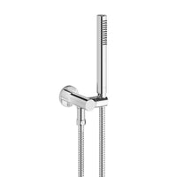 Franz Viegener - FV131/K6K-PC - Hand Shower Assembly All In One Swivel Holder And Water Supply - Polished Chrome