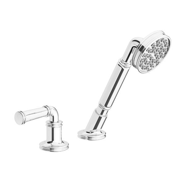 Franz Viegener - FV133/K30-PC - Deck Mounted Roman Diverter Valve And Handshower Assembly - Polished Chrome