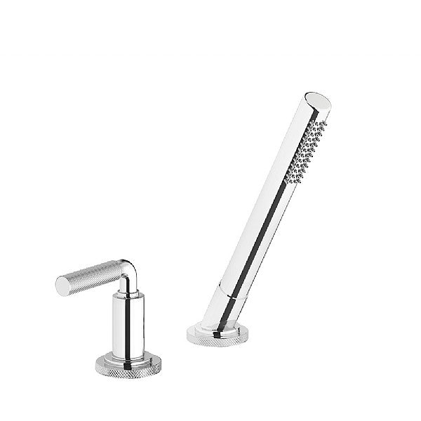 Franz Viegener - FV133/K7K0-PC - Deck Mounted Roman Diverter Valve And Handshower Assembly - Polished Chrome