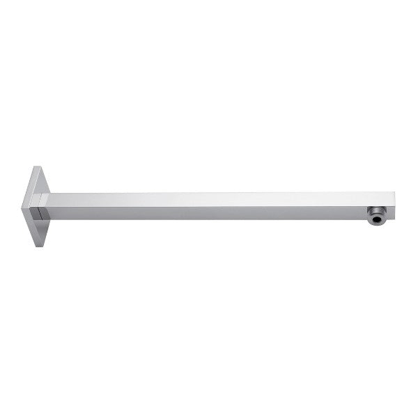 Franz Viegener - FV140/8510-PC - Square Shower Arm And Escutcheon 1/2" NPT Male Connection - Polished Chrome