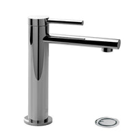 Franz Viegener - FV18101/59-PC - Vessel Height, Single Handle Luxury Lavatory Set, With Push-Down Pop-Up Drain Assembly (No Lift Rod) - Polished Chrome