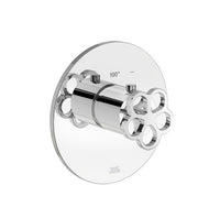 Franz Viegener - FV217/J10-PC - Thermostatic Wall Valve - Trim Only - Polished Chrome