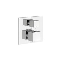 Franz Viegener - FV2470-PC - Thermostatic Wall Valve With Three Outlets - Trim Only - Polished Chrome