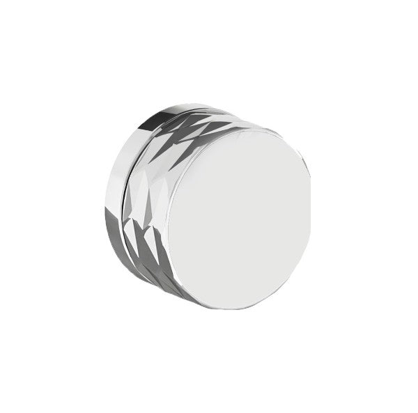 Franz Viegener - FV480D0-PC - Wall Volume Control, Diamond Cylinder Handle Trim Only - Polished Chrome