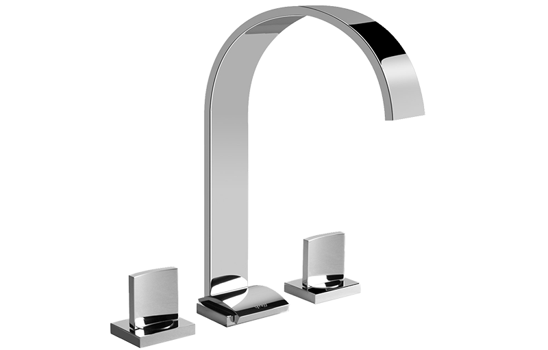 Graff - Sade Widespread Lavatory Faucet - Warm Bronze PVD - G-1812-C14-WB