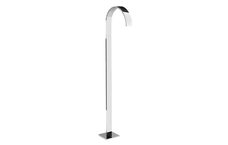 Sade Floor-Mounted Tub Filler - Spout Only in Multiple Finishes