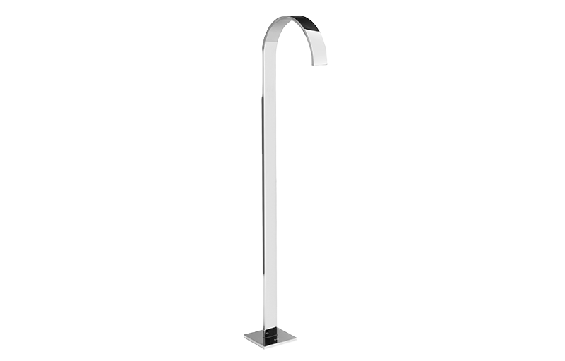 Graff - Sade Floor-Mounted Tub Filler - Spout Only - Warm Bronze PVD - G-1852-WB-T