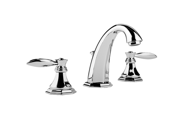 Topaz Lavatory Faucet in Multiple Finishes Length:18" Width:12" Height:4"