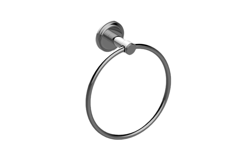 Graff - Vintage Towel Ring Length:10" Width:7" Height:4" - Warm Bronze PVD - G-19106-WB