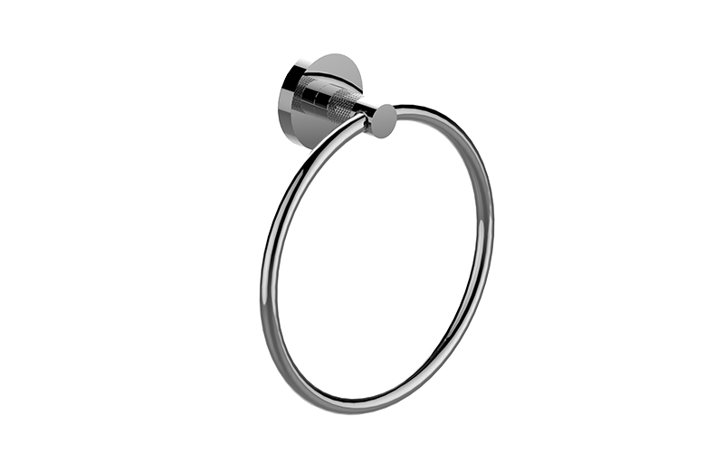 Graff - Harley Towel Ring Length:10" Width:7" Height:4" - Warm Bronze PVD - G-19208-WB