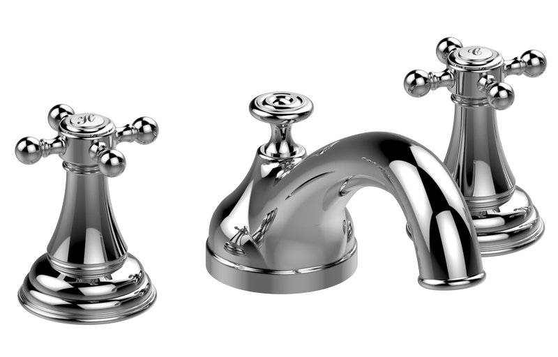 Graff - Lauren Roman Tub Low Spout - Architectural White - G-2452-C21B-WT