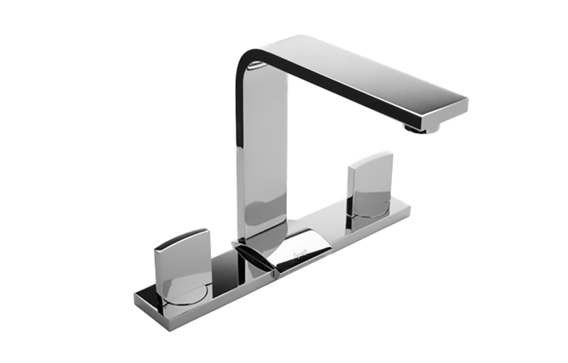 Targa Widespread Lavatory Faucet in Multiple Finishes Length:13" Width:12" Height:11" - Maison&Co.
