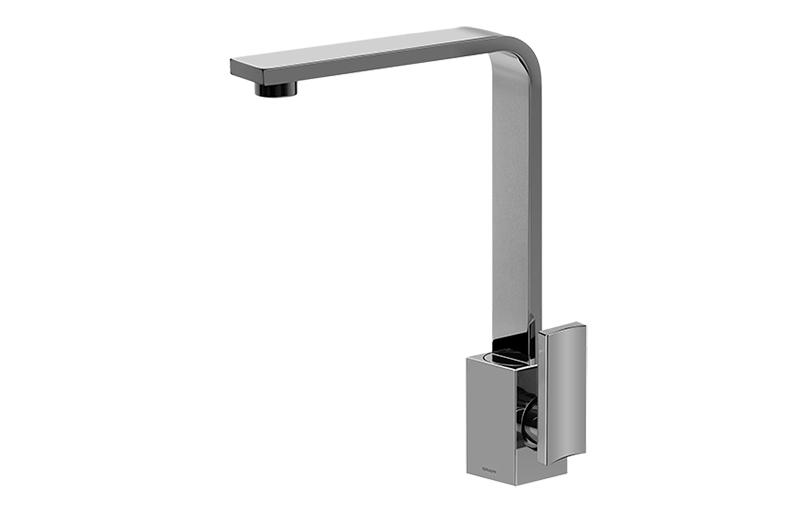 Targa Vessel Lavatory Faucet in Multiple Finishes Length:18" Width:12" Height:4"