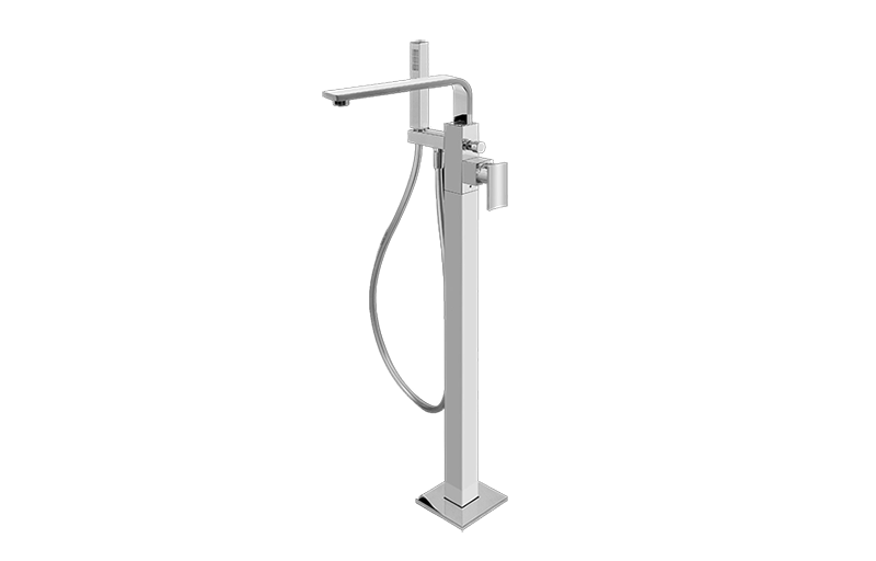 Graff - Targa Floor-Mounted Tub Filler - Warm Bronze PVD - G-3654-LM36N-WB