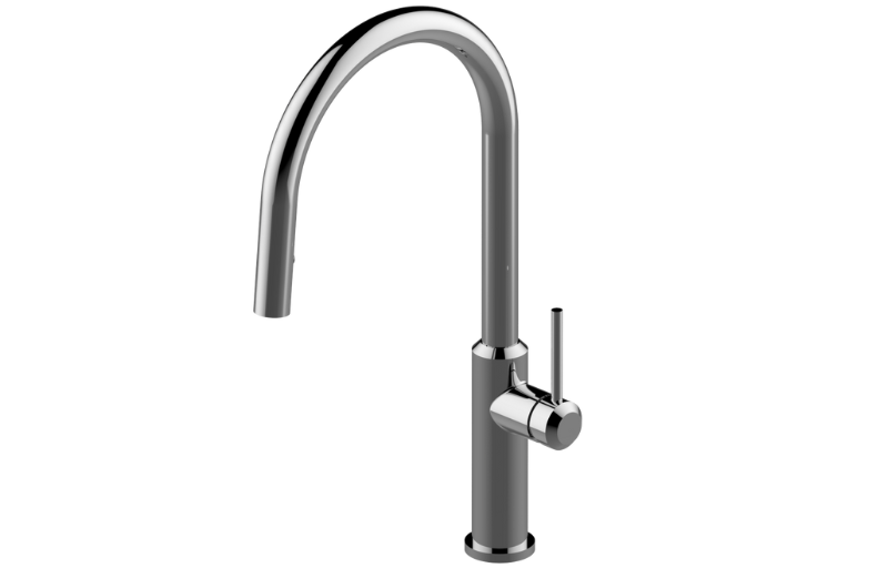 M.E. Pull-Down Kitchen Faucet with Chef's Pro Sprayer in Multiple Finishes