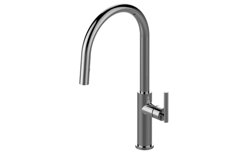 Sospiro Pull-Down Kitchen Faucet with Cosmopolitan Sprayer in Multiple Finishes