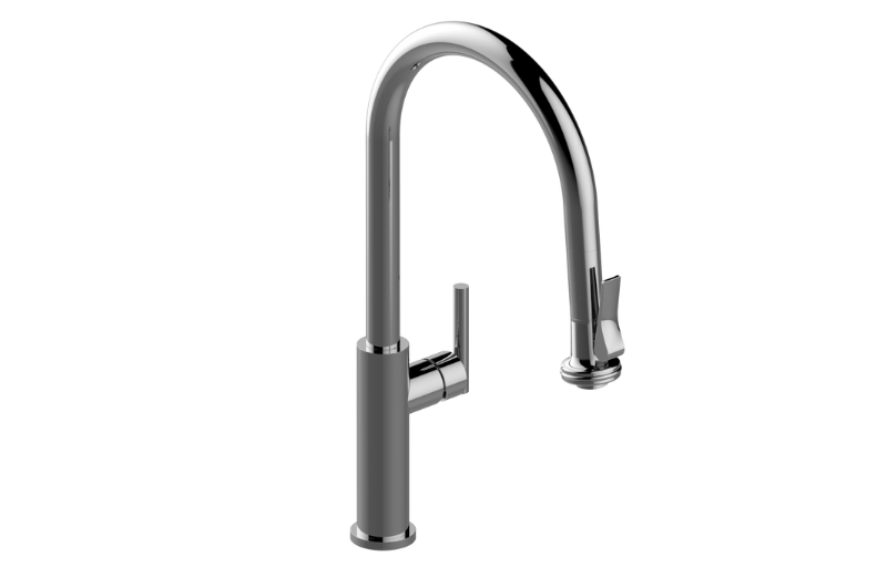 Sospiro Pull-Down Kitchen Faucet with Chef's Pro Sprayer in Multiple Finishes