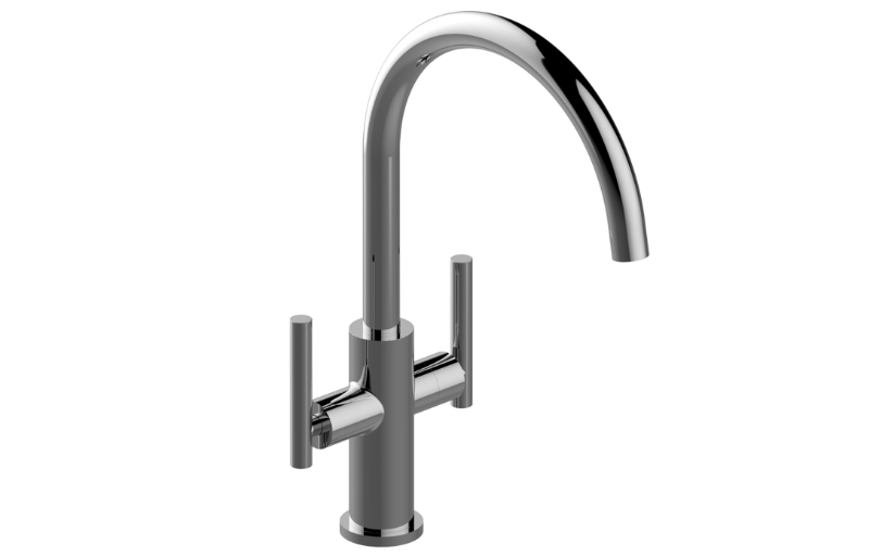 Sospiro Single-Hole Two-Handle Bar/Prep Faucet in Multiple Finishes