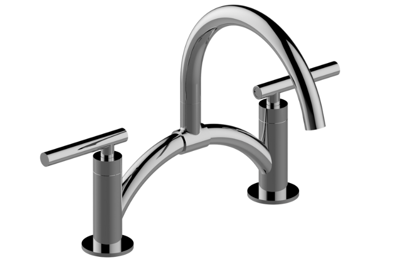 Sospiro Bridge Bar/Prep Faucet in Multiple Finishes Length:21" Width:20" Height:4"