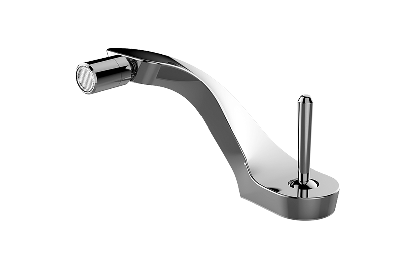 Ametis Single-Hole Bidet Faucet in Multiple Finishes Length:18" Width:12" Height:4"