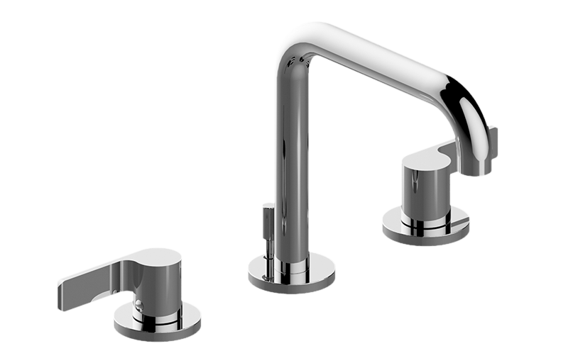 Graff - Terra Widespread Lavatory Faucet w/Lever Handle - Warm Bronze PVD - G-6711-LM46B-WB