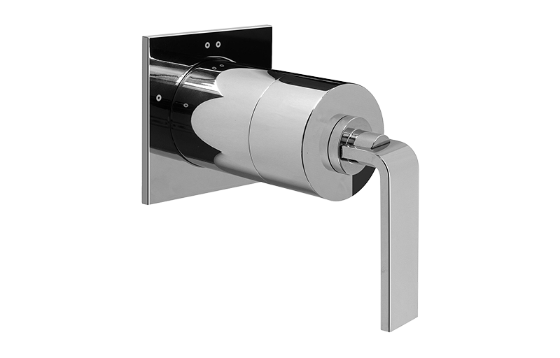 Immersion Transfer Valve Trim Plates and Handle in Multiple Finishes Length:4" Width:7" Height:3"