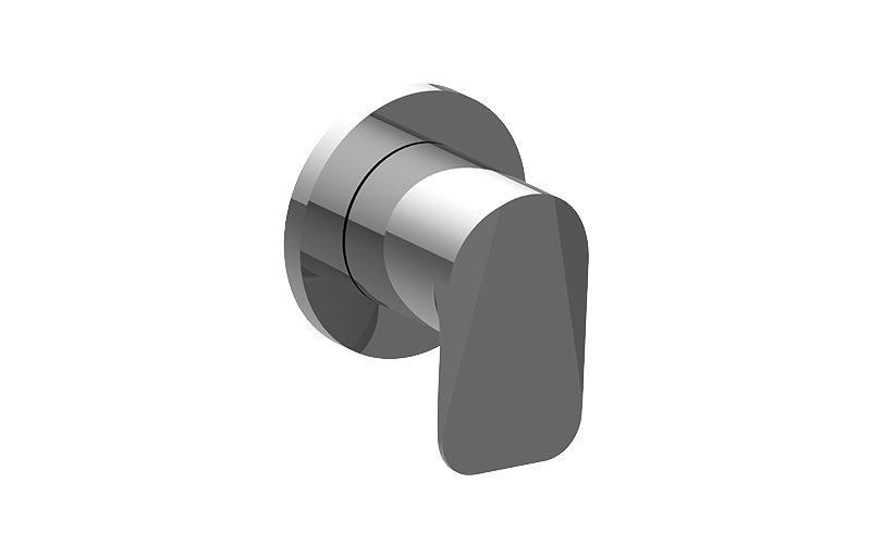 Sento M-Series Round Two-Way Diverter Valve Trim Plate and Handle in Multiple Finishes - Maison&Co.