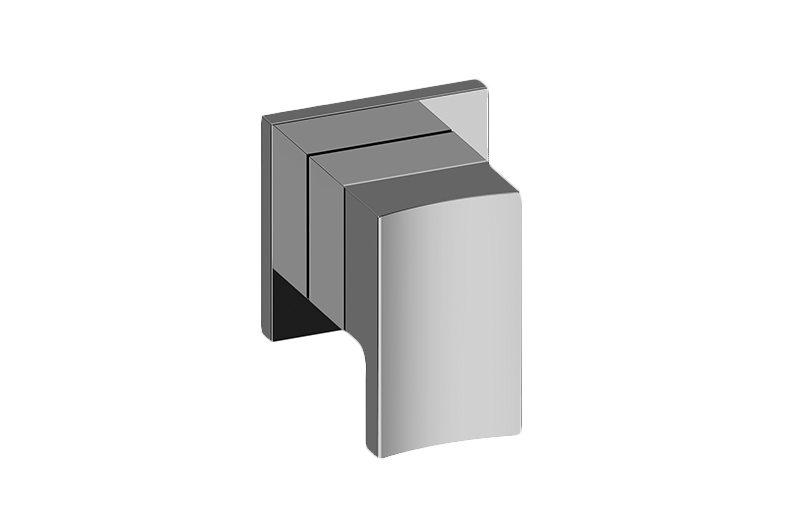 Graff - Sade/Targa M-Series Square Three-Way Diverter Valve Trim Plate w/Targa/Sade Handle  - Warm Bronze PVD - G-8072-LM36E1-WB-T
