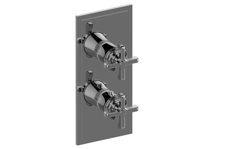 Vignola M-Series Valve Trim with Two Handles in Multiple Finishes