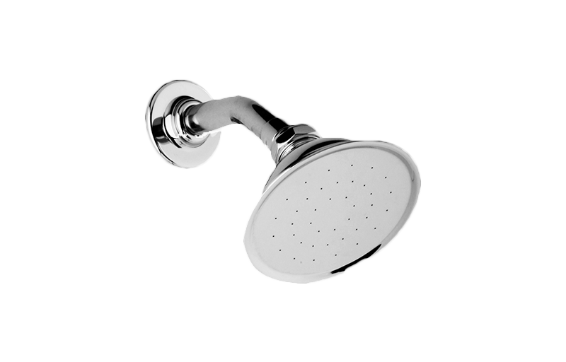 Graff - Elegant Showerhead with Shower Arm - Architectural White - G-8390-WT