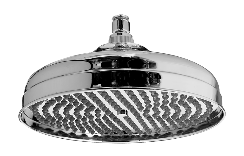 Traditional 8" Showerhead in Multiple Finishes Length:12" Width:11" Height:6"