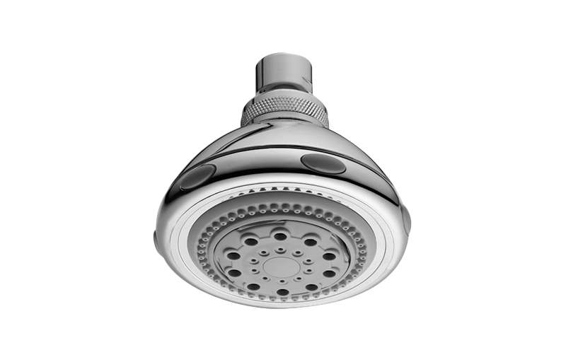 Multi-Function Showerhead in Multiple Finishes Length:5" Width:5" Height:4"