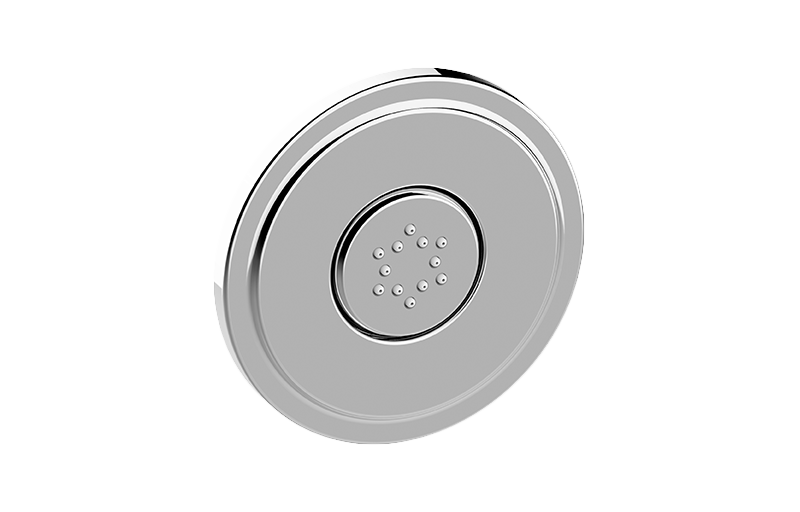 Graff - Traditional Flush Mount Body Spray w/Solid Brass Swivel Head Length:9" Width:9" Height:4" - Warm Bronze PVD - G-8492-WB