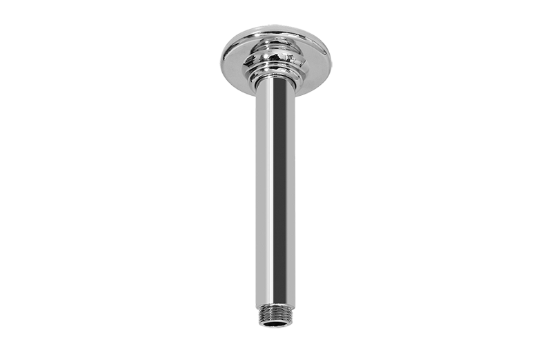 Graff - 6" Ceiling Shower Arm Length:10" Width:4" Height:4" - Architectural White - G-8535-WT