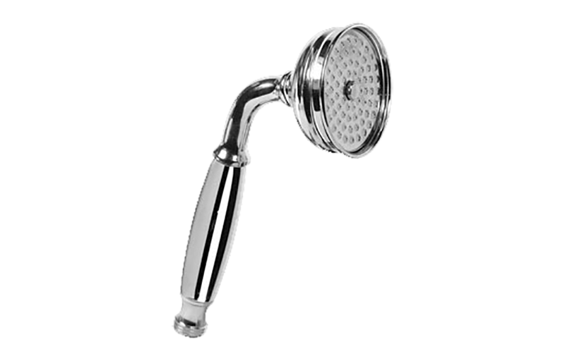 Graff - Traditional Handshower Length:10" Width:4" Height:4" - Architectural White - G-8604-WT