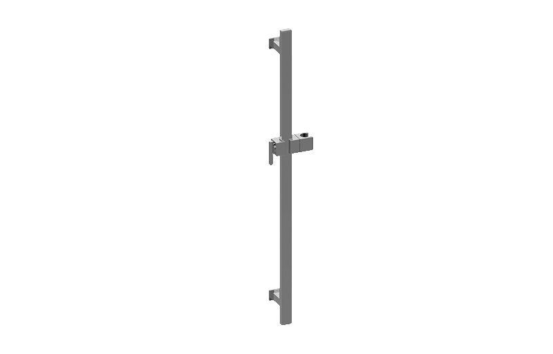 Graff - Contemporary Square Wall-Mounted Slide Bar Length:35" Width:6" Height:6" - Warm Bronze PVD - G-8631-WB