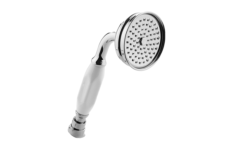 Graff - Traditional Handshower Length:10" Width:4" Height:4" - Architectural White - G-8634-WT