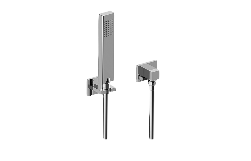 Graff - Contemporary handshower w/Wall Bracket Length:15" Width:10" Height:3" - Warm Bronze PVD - G-8649-WB