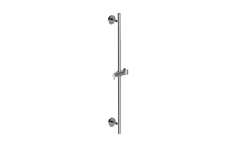 Harley Wall-Mounted Slide Bar in Multiple Finishes Length:36" Width:16" Height:12"