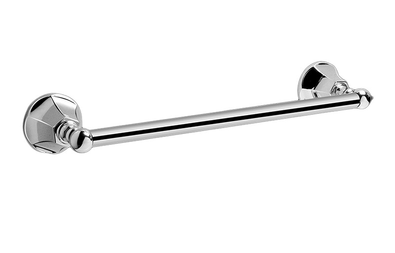 Graff - Topaz 18" Towel Bar - Architectural White - G-9063-WT