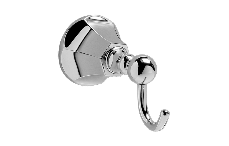 Graff - Topaz Robe Hook - Architectural White - G-9065-WT