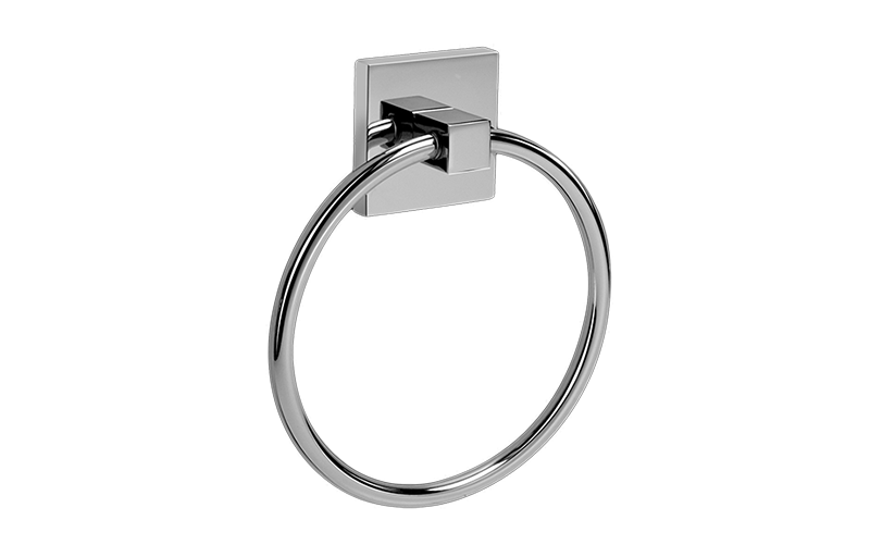 Towel Ring in Multiple Finishes Length:11" Width:8" Height:8"